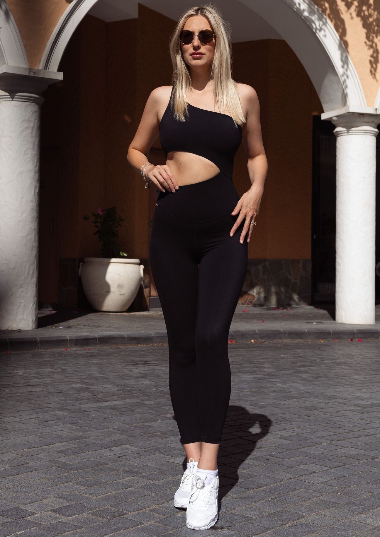 Aaliyah Milan Black Onsie - Xahara Activewear