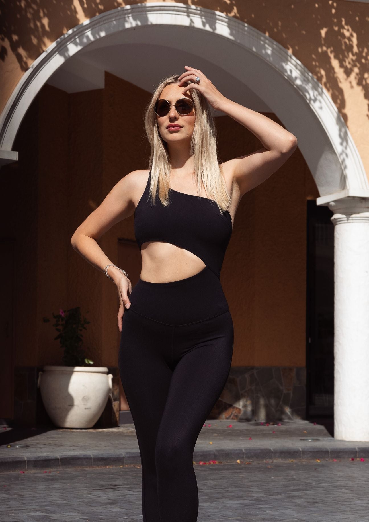 Aaliyah Milan Black Onsie - Xahara Activewear