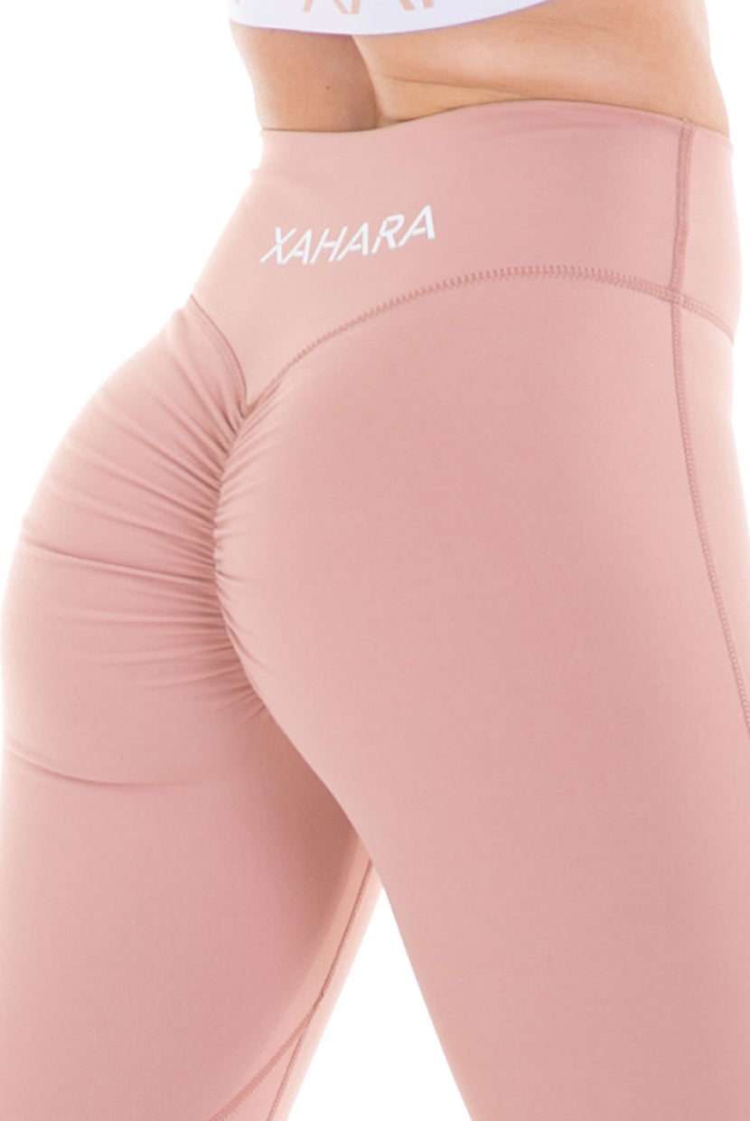 Bootylicious Leggings - Blush - Xahara Activewear