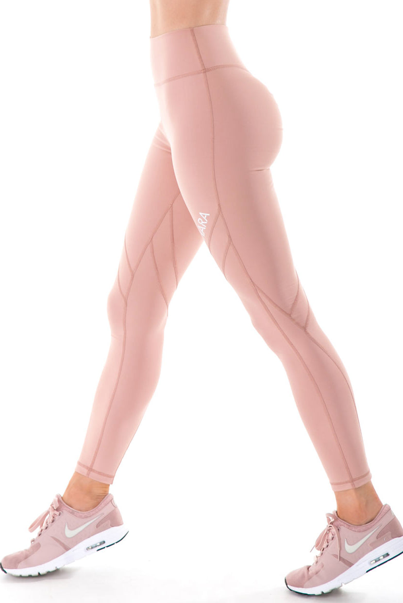 Bootylicious Leggings - Blush - Xahara Activewear