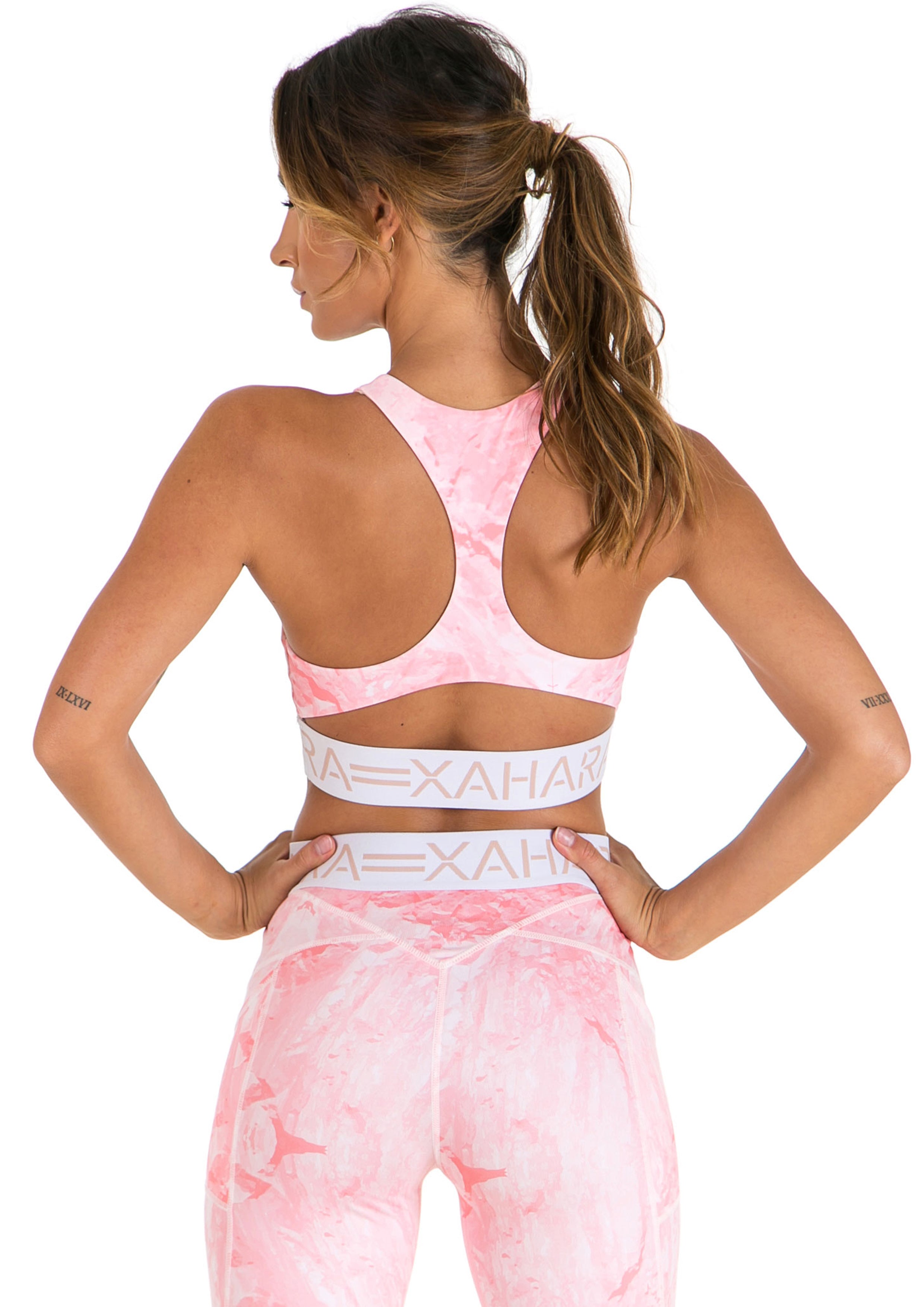 Candice Sports Bra -Rose Quartz - Xahara Activewear