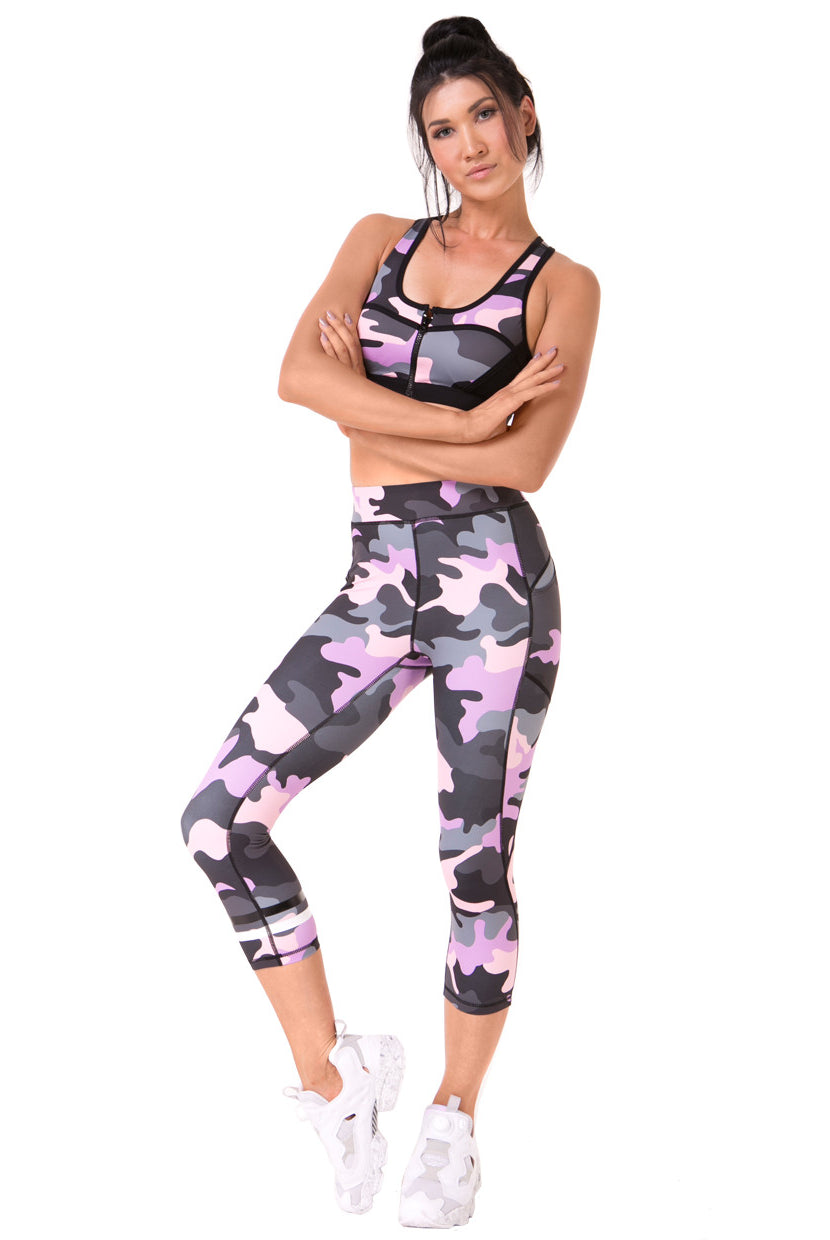 Carmen Camo Sports Bra (XS & S Only) - Xahara Activewear