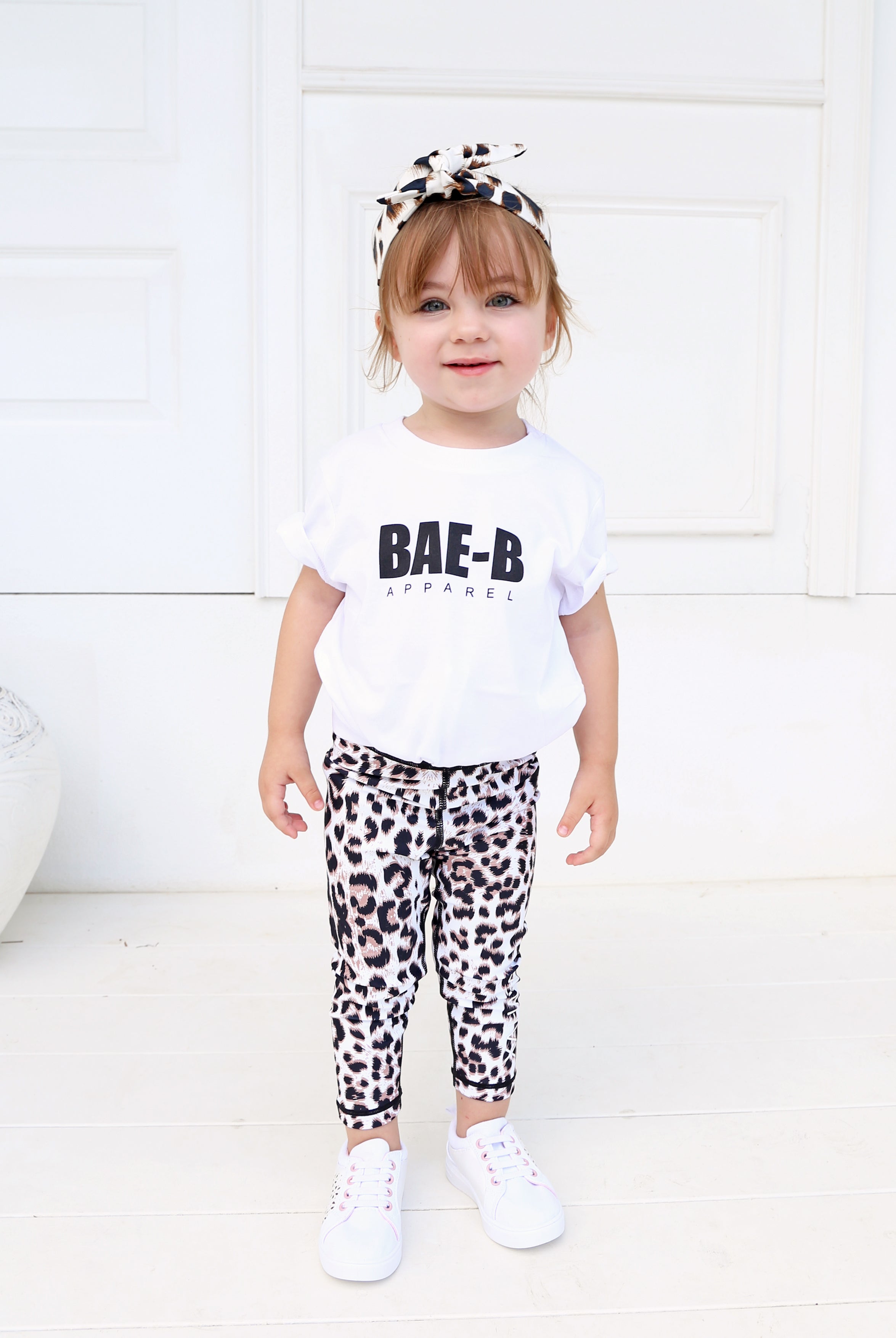 Bae-B Classic Tee White - Xahara Activewear