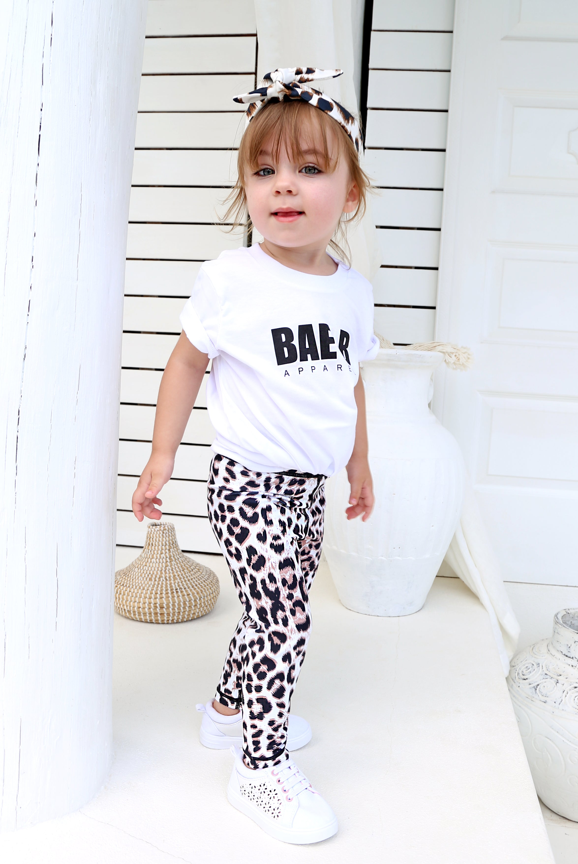 Bae-B Classic Tee White - Xahara Activewear