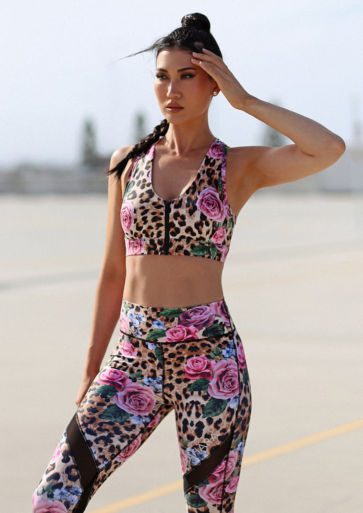 *Limited Edition* Knockout Leopard Love Sports Bra - Xahara Activewear