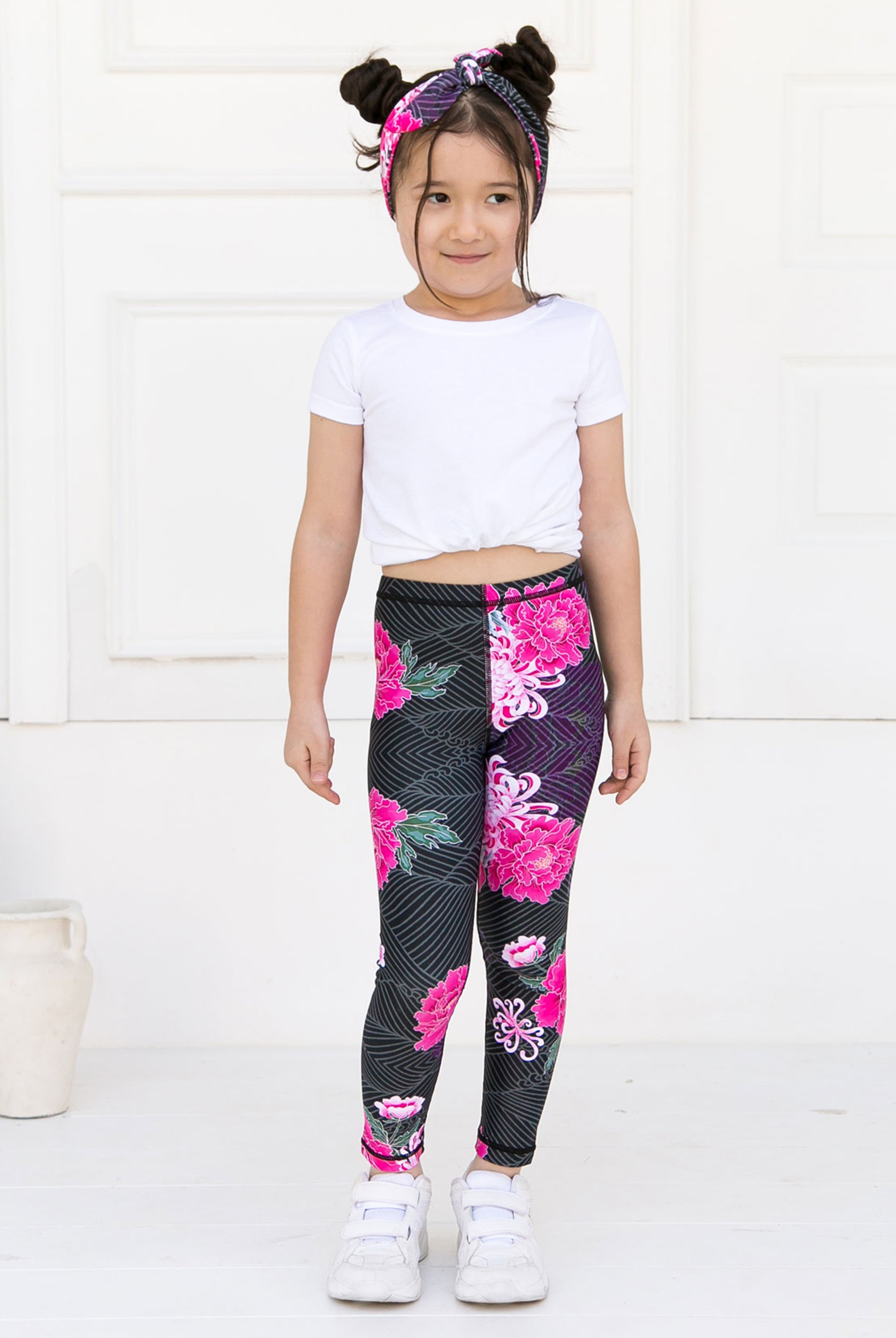 Junior Origami Bloom Leggings - Xahara Activewear