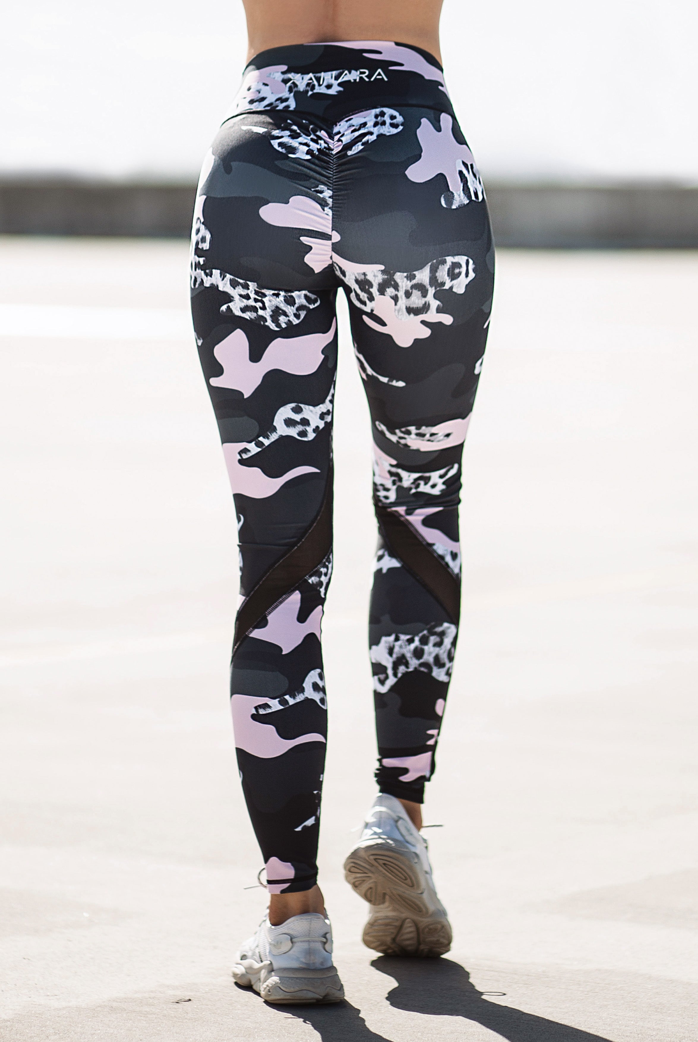 Xahara - Gym, Yoga, Pilates, Camouflage, Sports Bra, Leggings Edit alt text