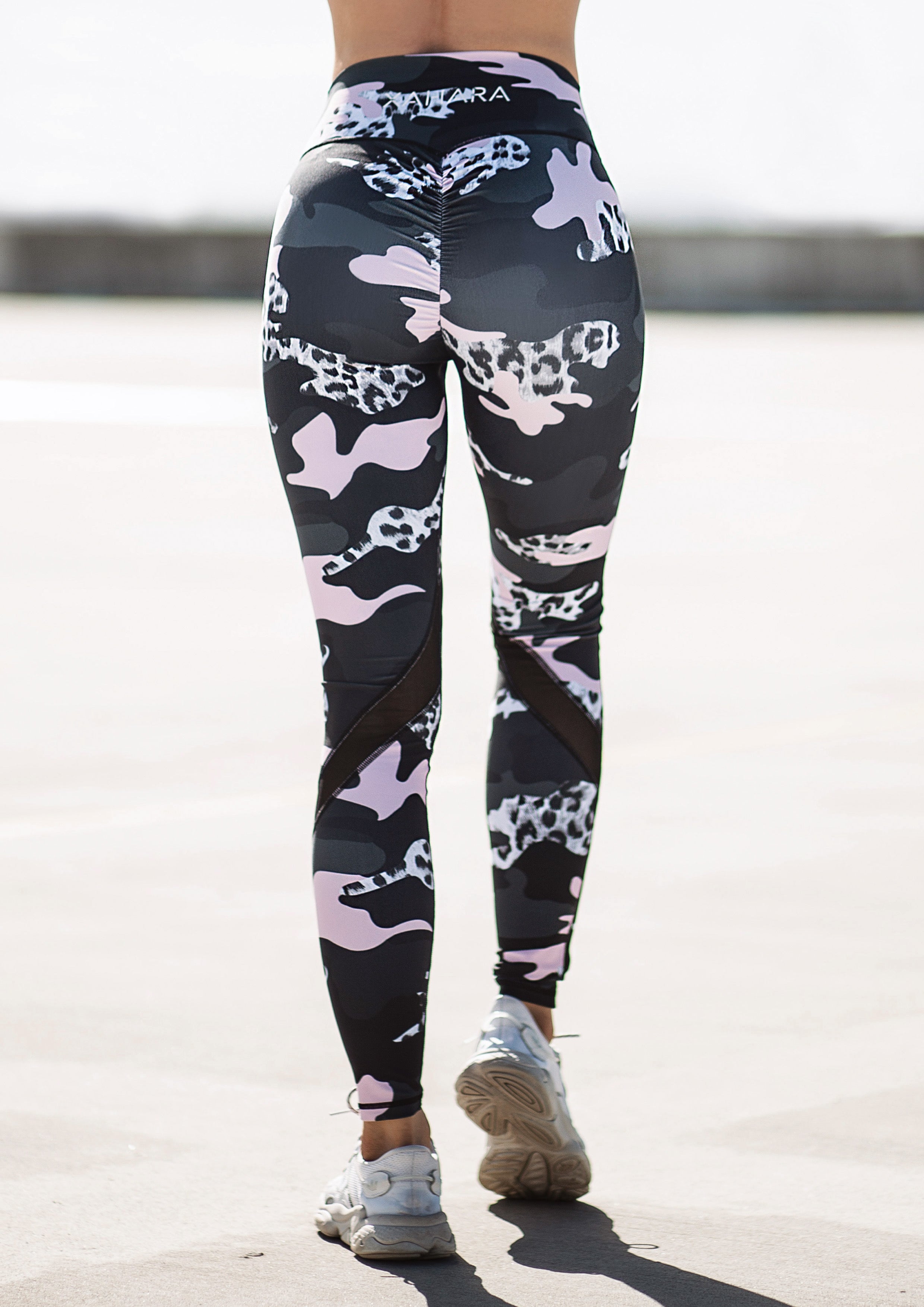 Xahara - Gym, Yoga, Pilates, Camouflage, Sports Bra, Leggings Edit alt text
