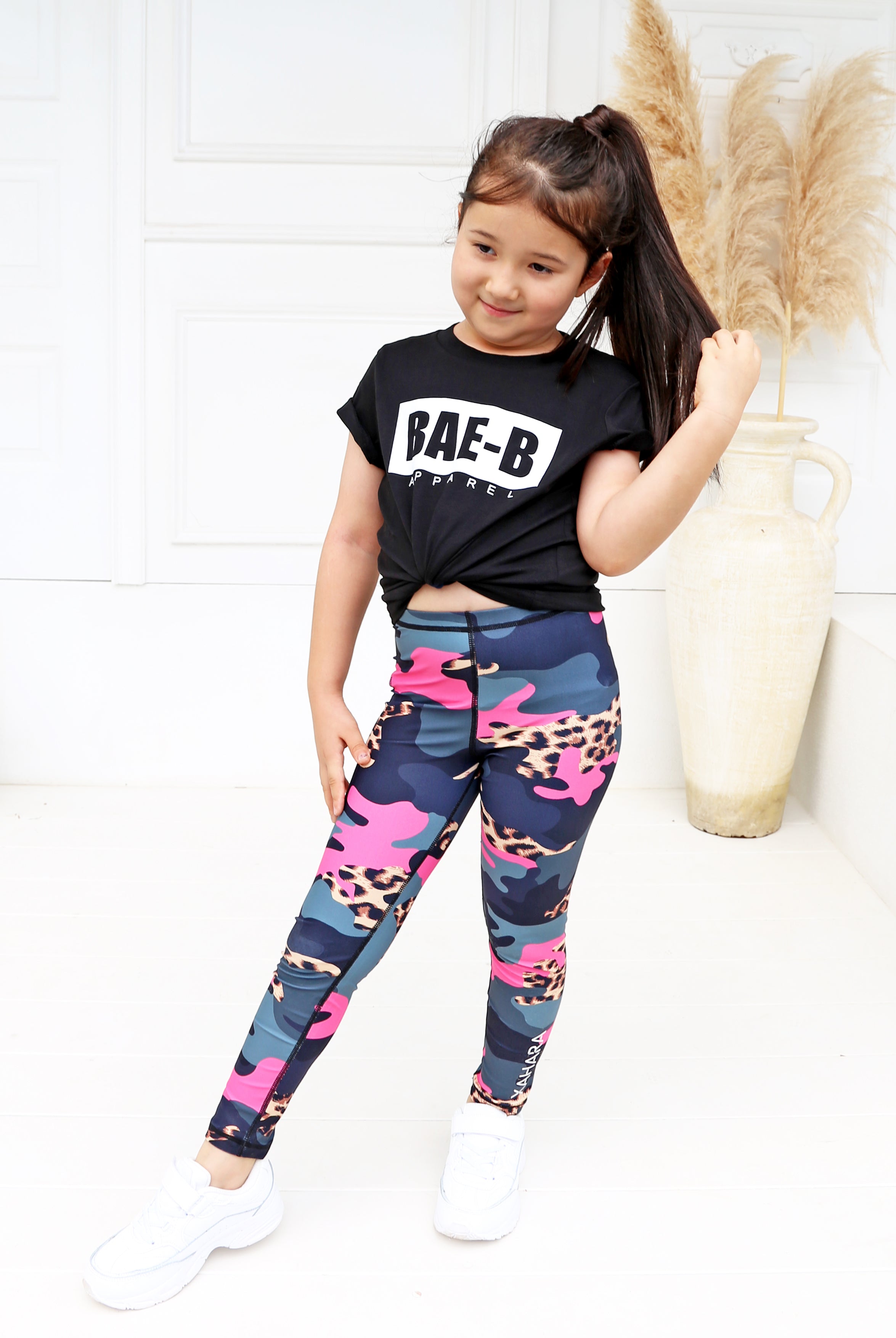Bae-B Classic Tee Black - Xahara Activewear