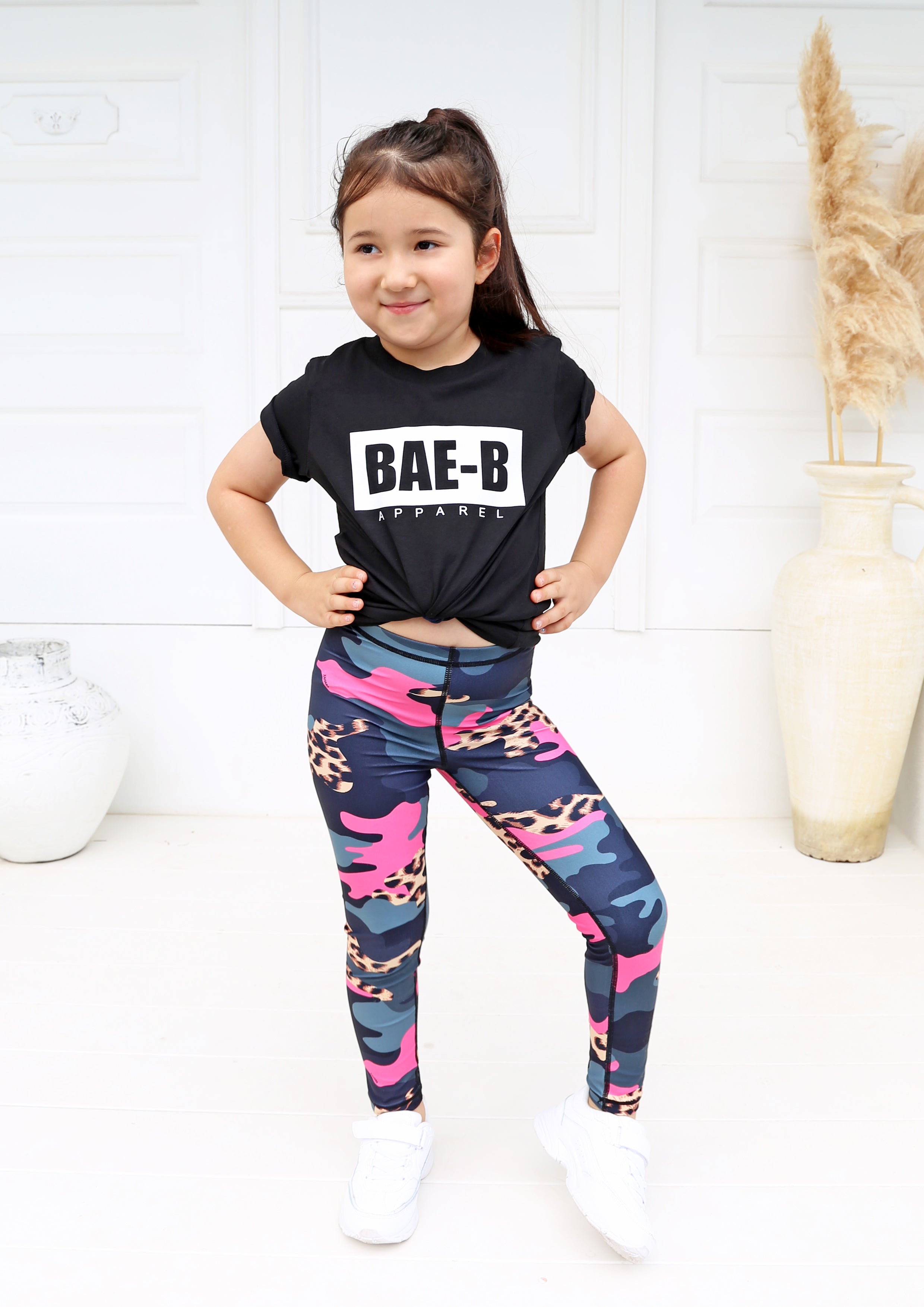 Junior Leopard Camo Legging - Xahara Activewear