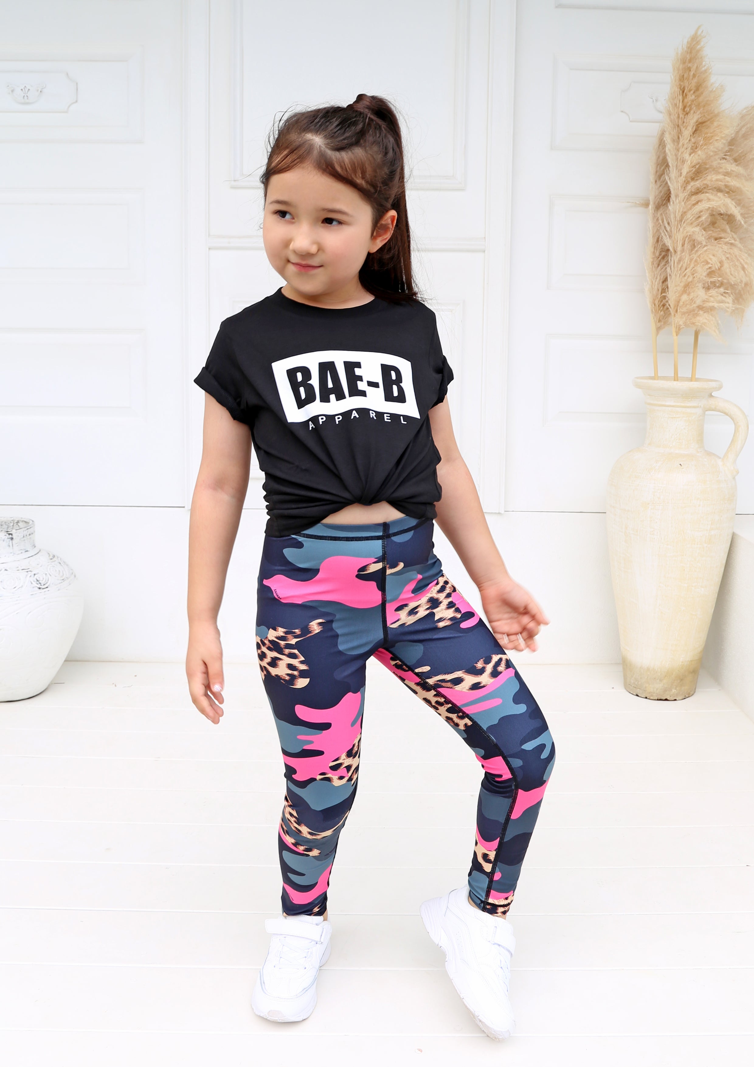 Junior Leopard Camo Legging - Xahara Activewear