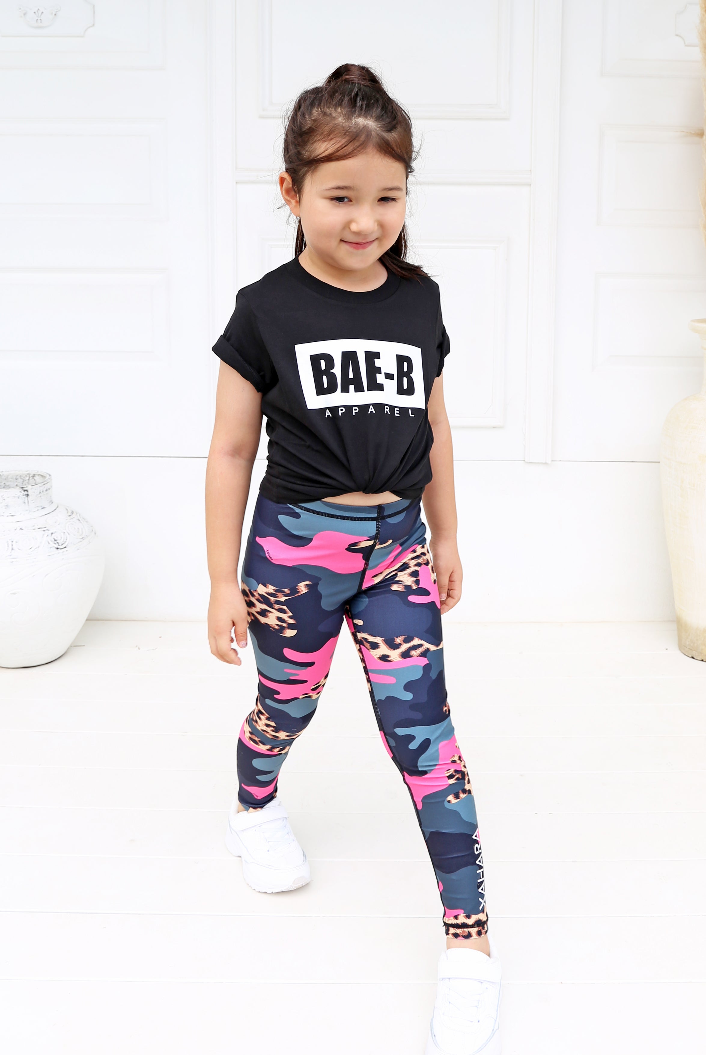 Bae-B Classic Tee Black - Xahara Activewear