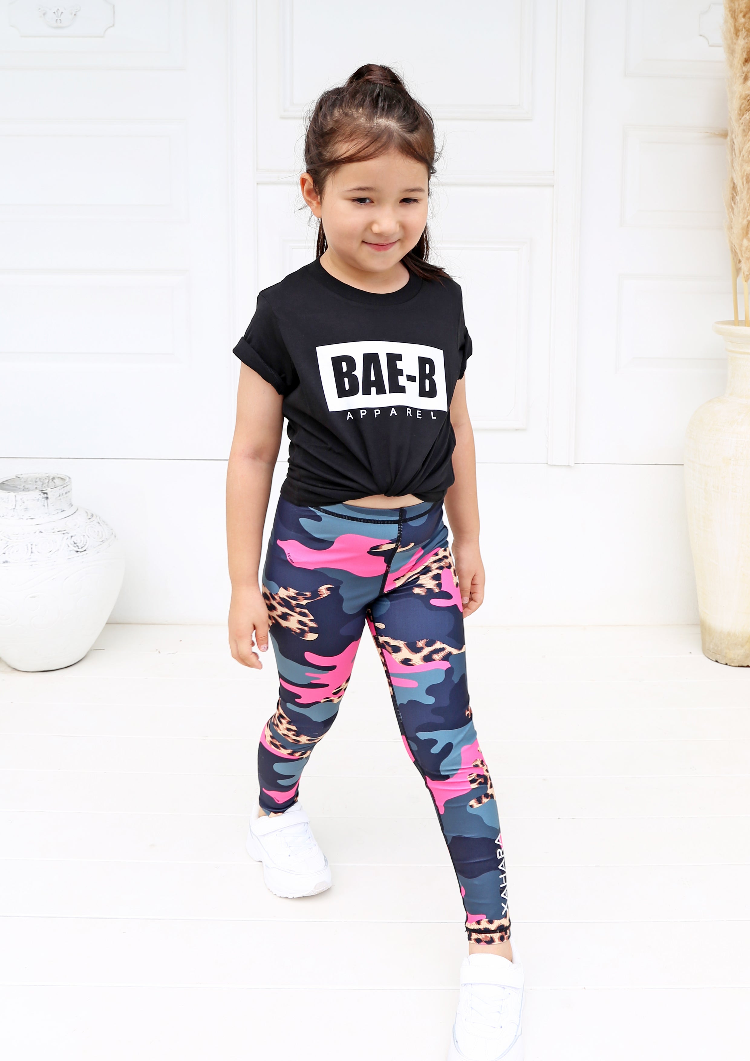 Bae-B Classic Tee Black - Xahara Activewear