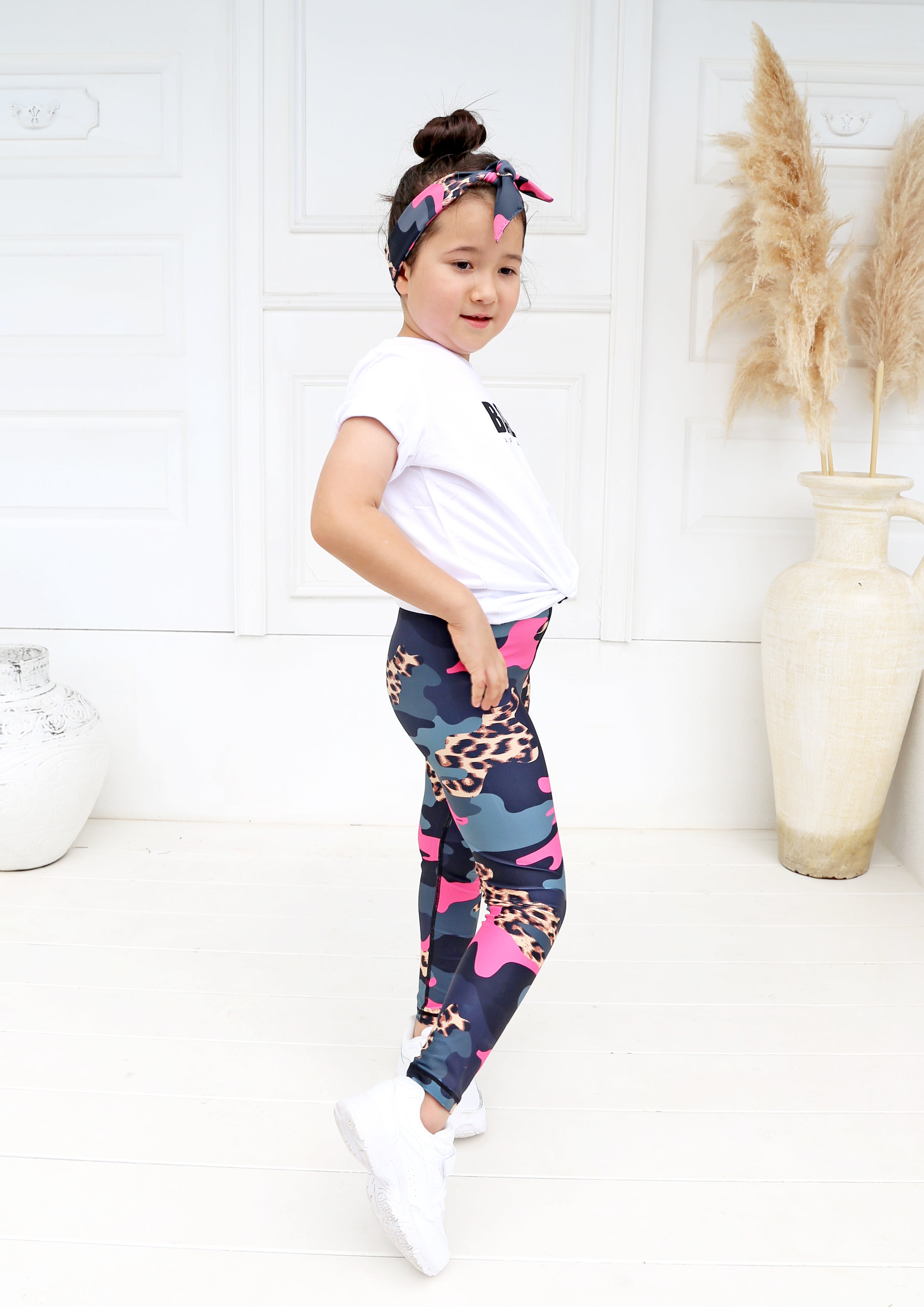 Junior Leopard Camo Legging - Xahara Activewear
