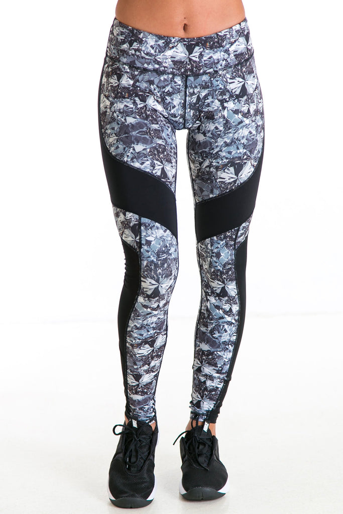 Alexa Midnight Diamond Leggings - Xahara Activewear