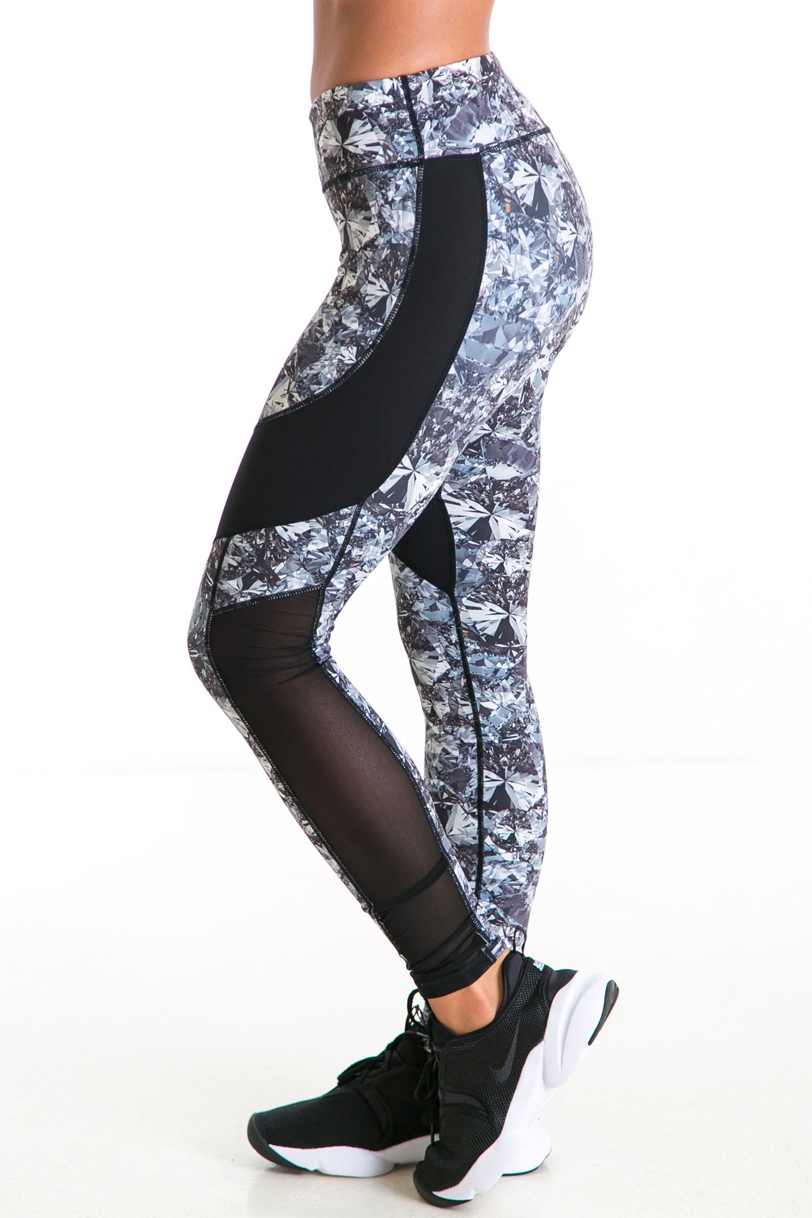 Alexa Midnight Diamond Gym Leggings– Xahara Activewear