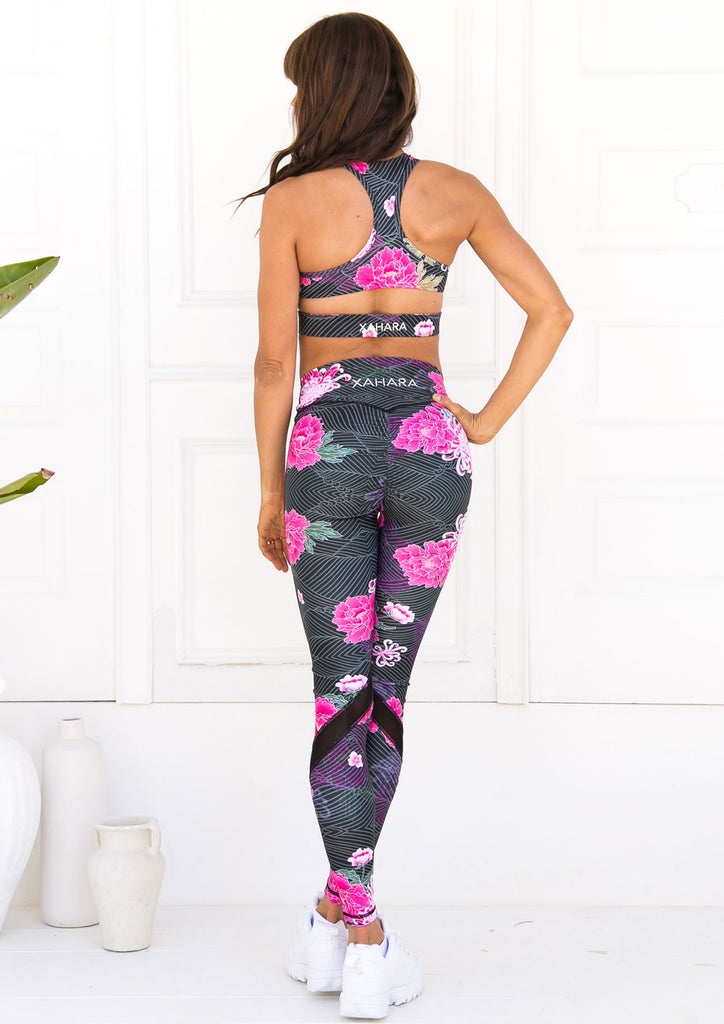 Valentina Origami Bloom Sports Bra - Xahara Activewear